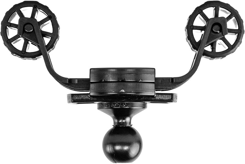 YakAttack RotoGrip Phone Holder with 1" Screwball Track Mount | Adjustable Cell Phone Mount for Kayaks | Fits GearTrac & Track Systems | Secure Kayak Phone Holder for Fishing – Made in USA - Image 4